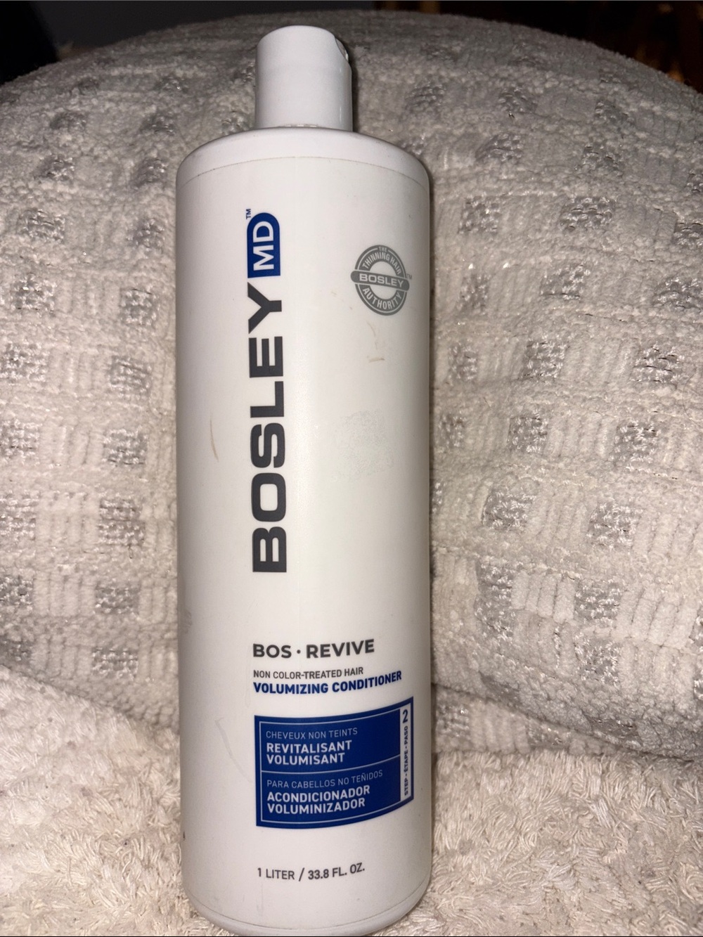 BOSLEY 33 oz 1 Litre  MD Revive Non Color Treated volumizing Hair Conditioner